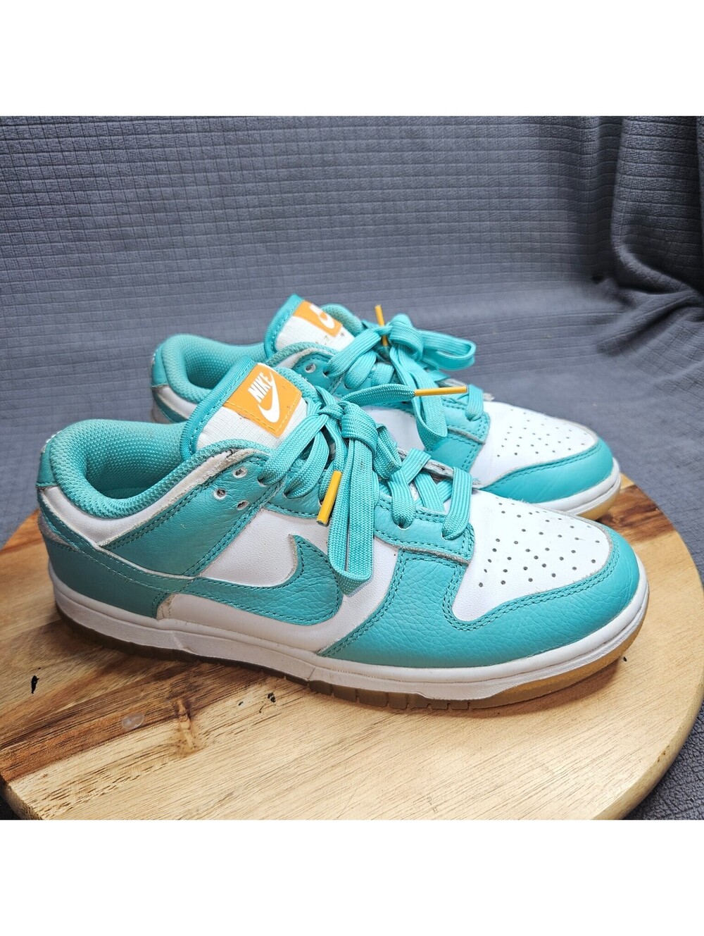 Nike Dunk Low Women's Athletic Shoes Tropical Twist White Gum US 6 Leather